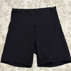 lululemon athletica Black High-Rise Bike Shorts